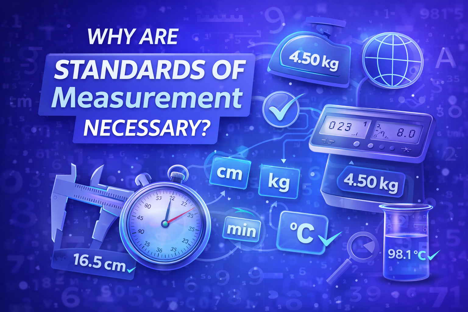 why are standards of measurement necessary