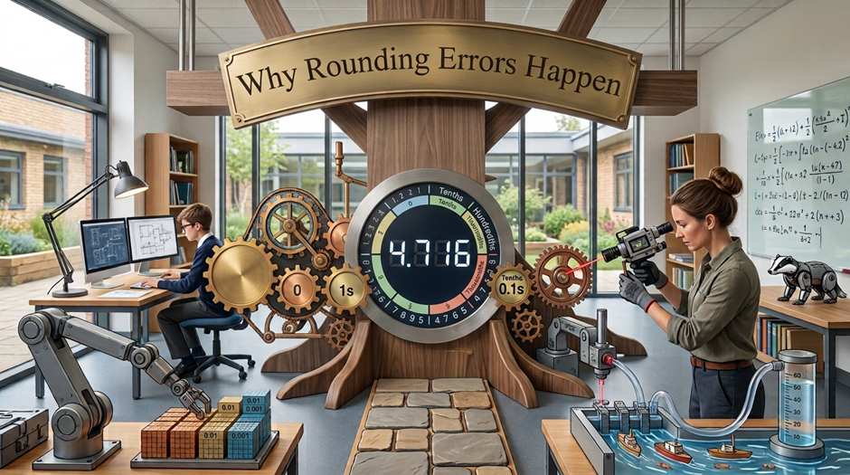 Why Rounding Errors Happen: The Math Foundations Students Miss